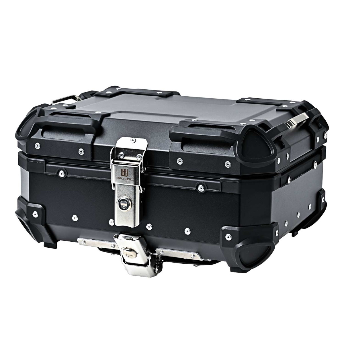 バイクトップケース アルミ 25L ブラック - バイク