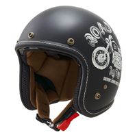 オープンジェットヘルメット MCJ5 ROAD FORK マットオリーブ M - バイク