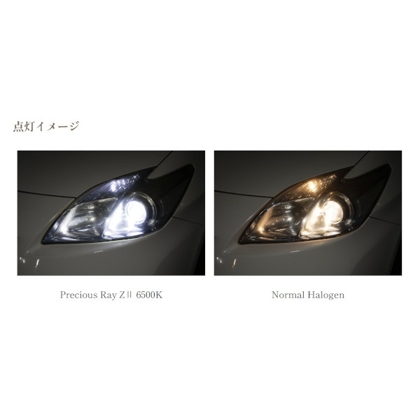 LEDヘッド&フォグランプバルブ プレシャス・レイZ2 H4タイプ 6500K