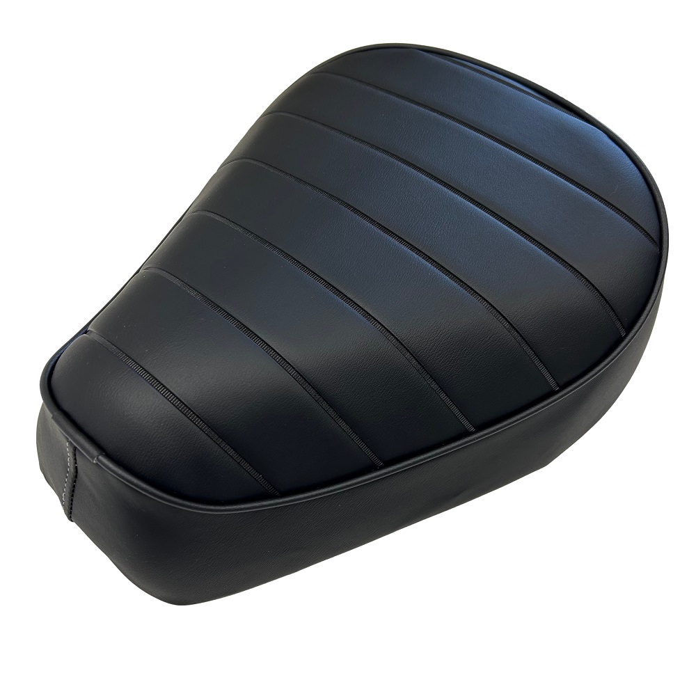 3D立体裁断シートカバー [座面タックロール 黒/パイピング黒] TYPE1 張