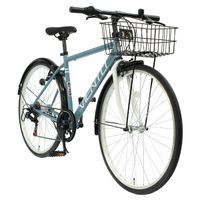 直送】26型 VIENTO シティクロスバイク 6段変速 ダークブルー - 自転車