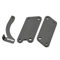 マルチステップ用 リペアステップバー ショート クリアアルマイト - バイク