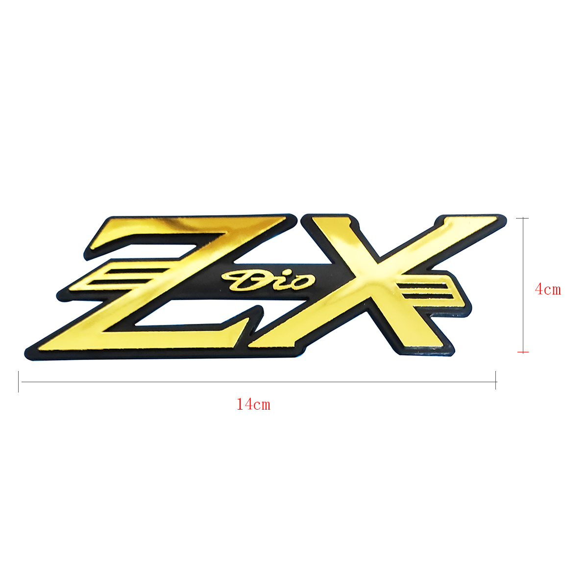 エンブレム3点セット ゴールド ライブDio-ZX - バイク