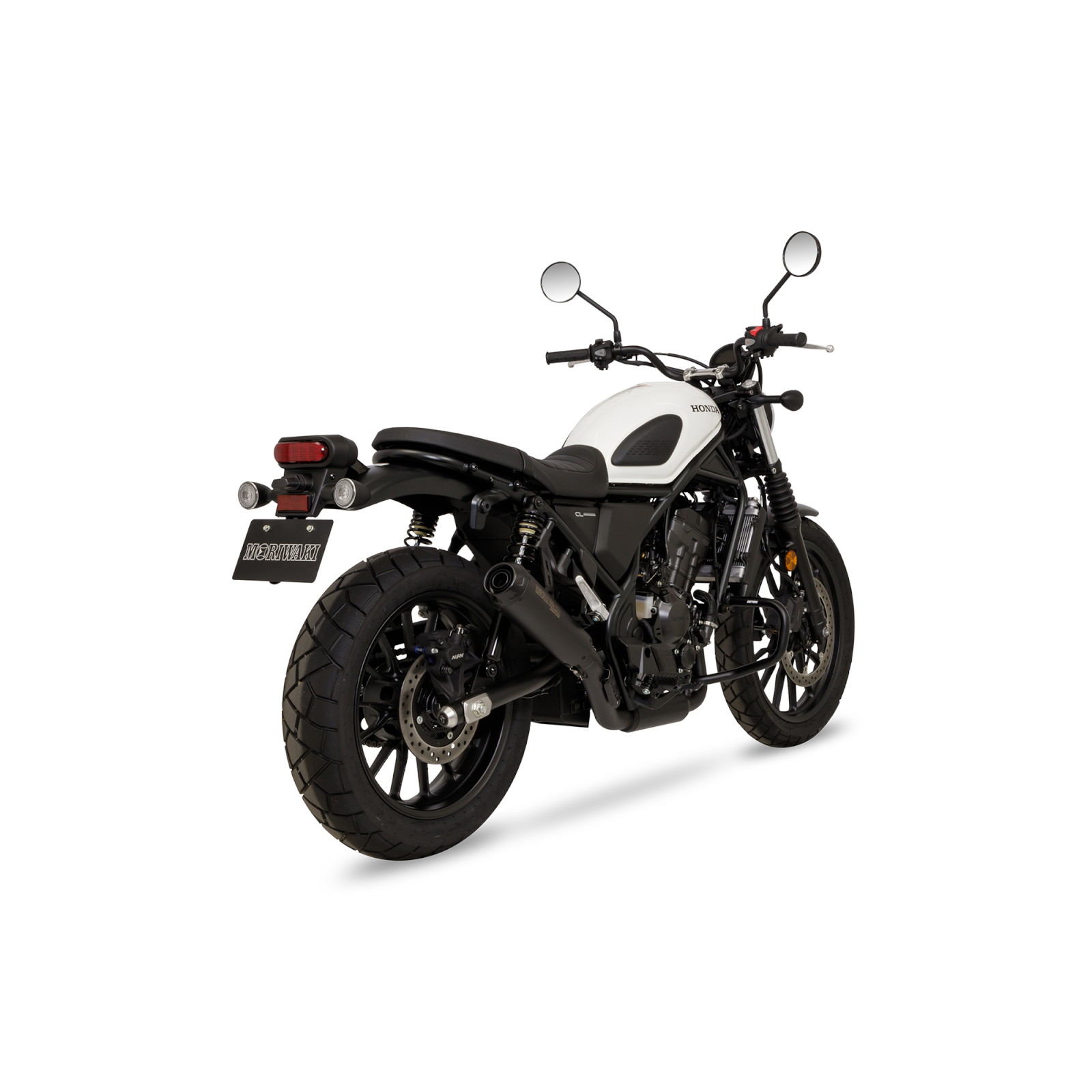 フルエキゾーストマフラー SHORT MEGAPHONE BK CL250(2023) - バイク