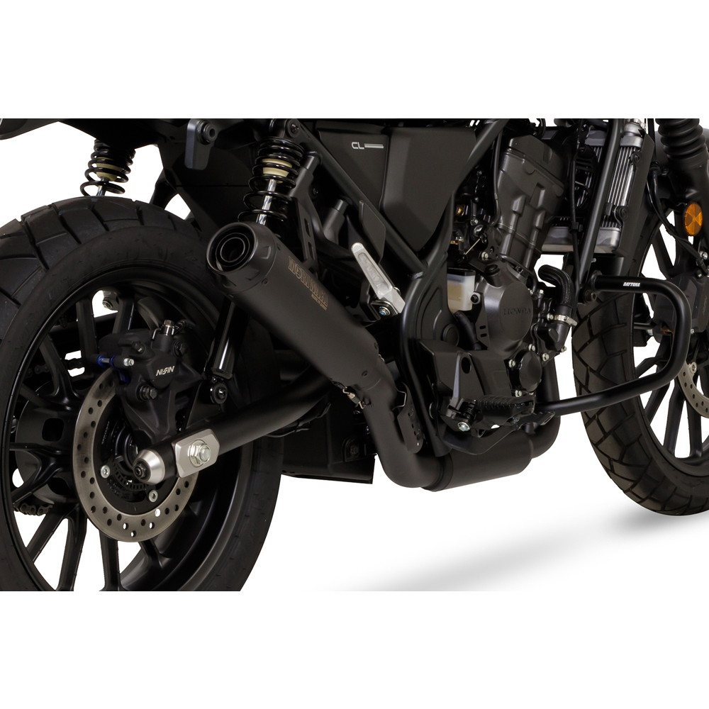 フルエキゾーストマフラー SHORT MEGAPHONE BK CL250(2023) - バイク