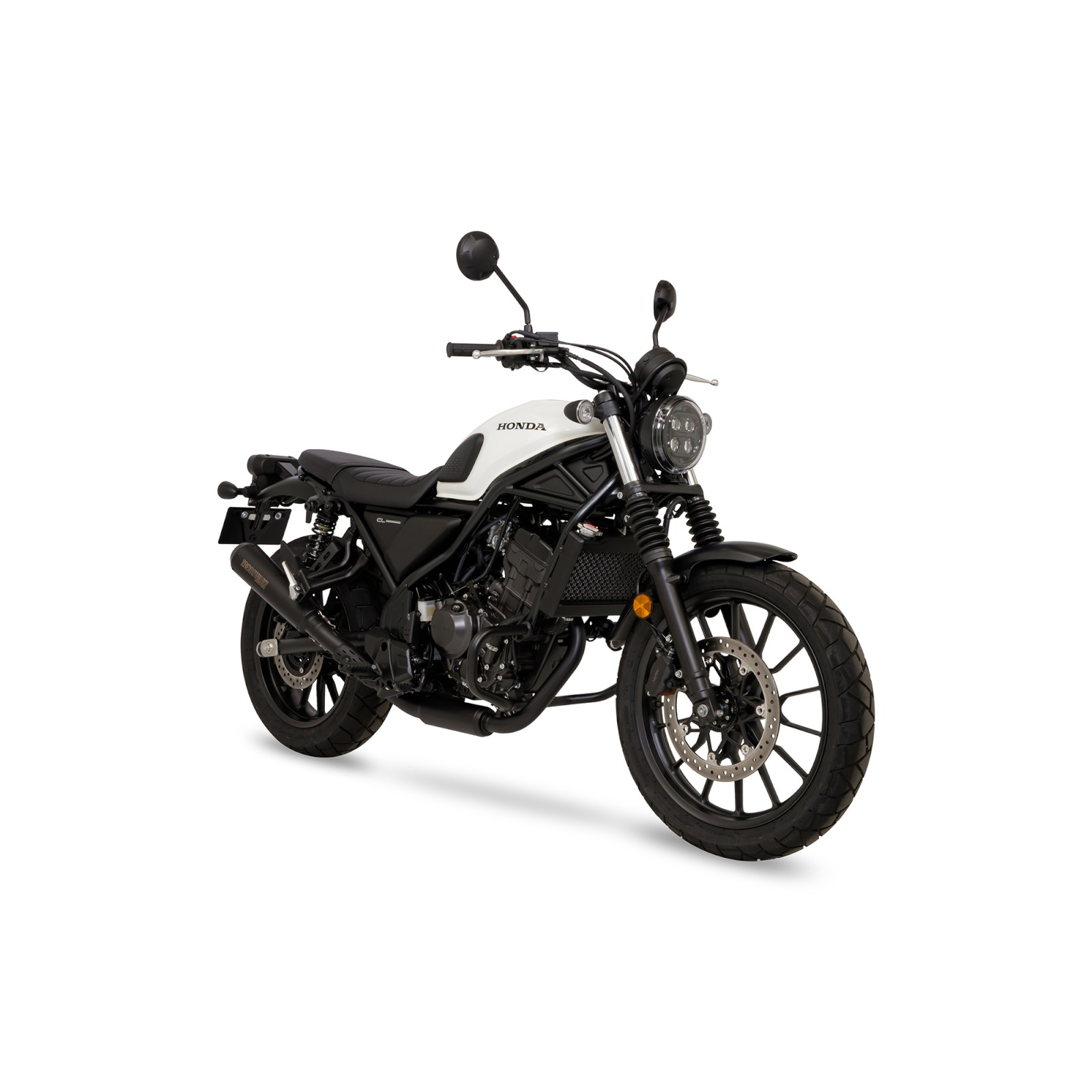 フルエキゾーストマフラー SHORT MEGAPHONE BK CL250(2023) - バイク