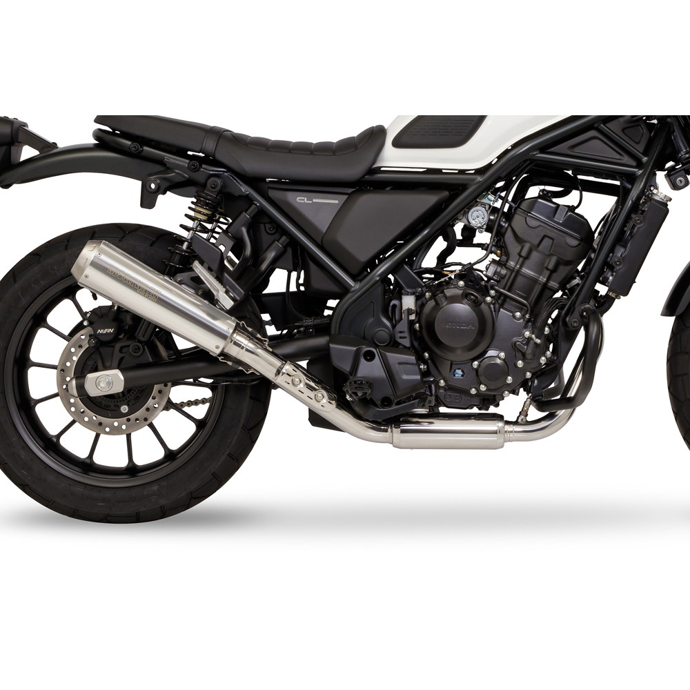 フルエキゾーストマフラー SHORT MEGAPHONE SUS CL250(2023) - バイク
