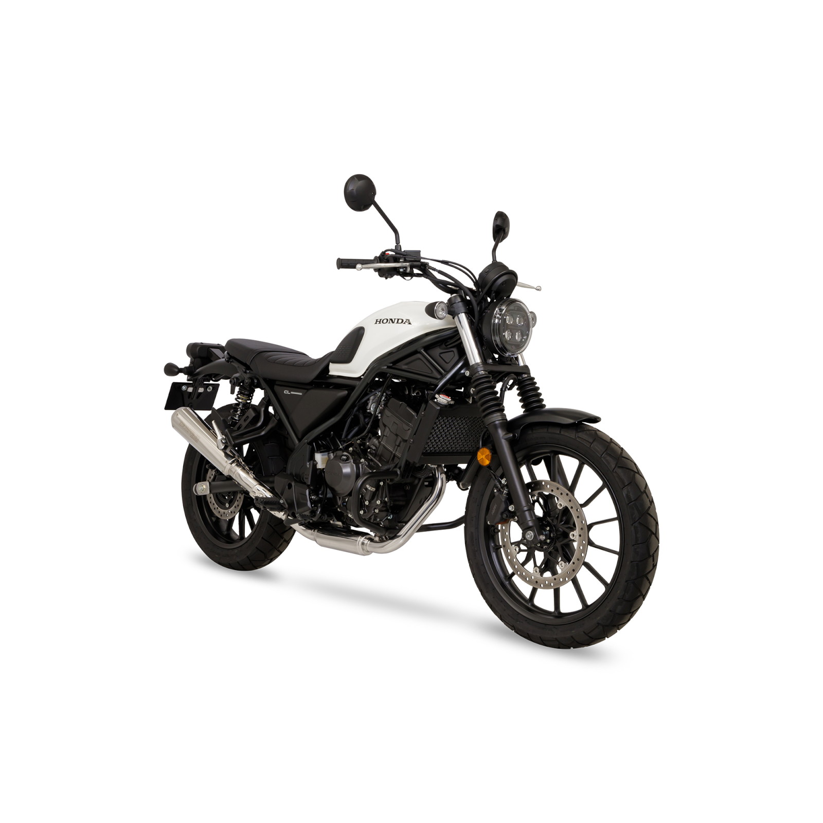 フルエキゾーストマフラー SHORT MEGAPHONE SUS CL250(2023) - バイク