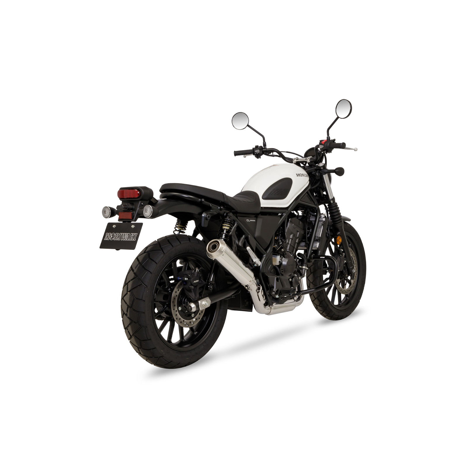 フルエキゾーストマフラー SHORT MEGAPHONE SUS CL250(2023) - バイク