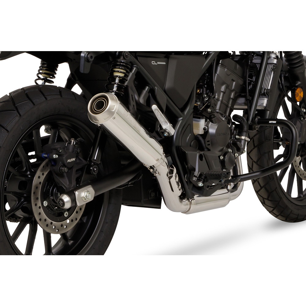 フルエキゾーストマフラー SHORT MEGAPHONE SUS CL250(2023) - バイク