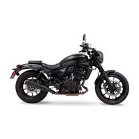 スリップオンマフラー CROSS TWIN BK エリミネーター - バイク