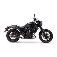 スリップオンマフラー CROSS TWIN BK エリミネーター - バイク