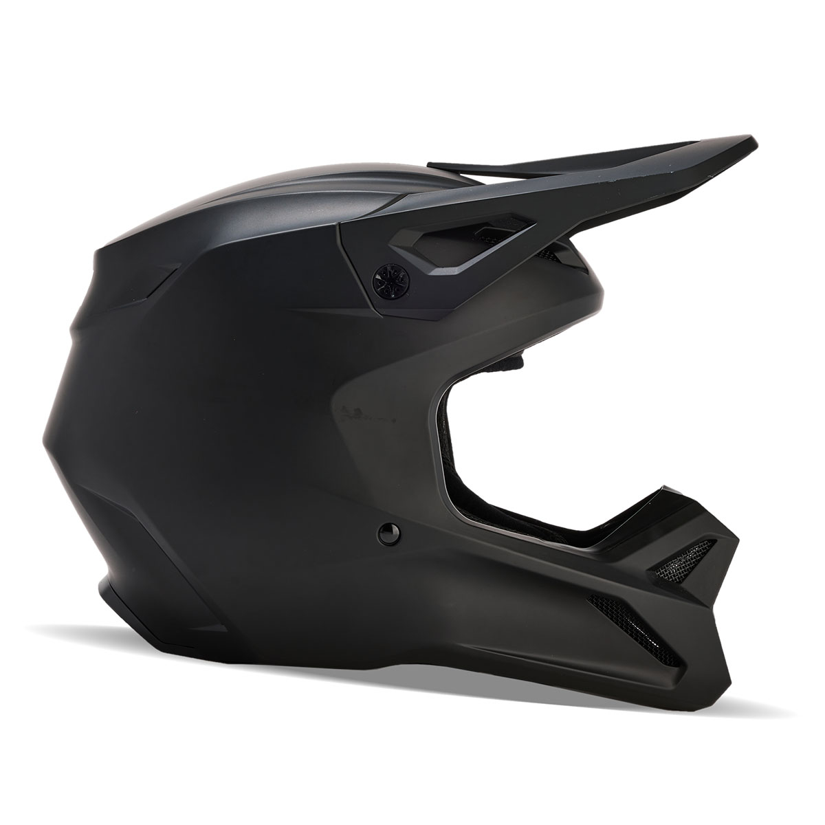 V1 ヘルメット ソリッド マットブラック XL - バイク