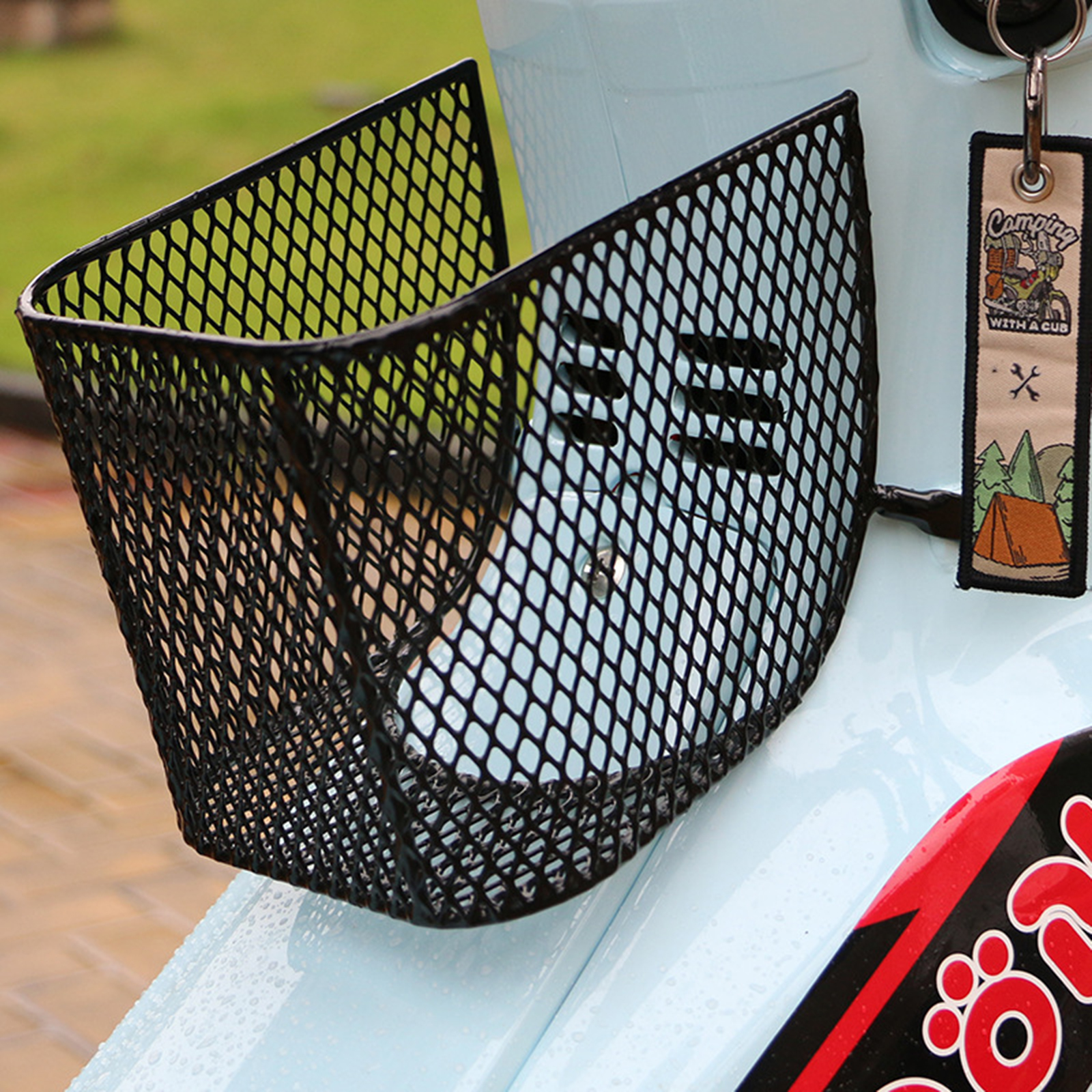 ミニバスケット CC110 ブラック - バイク