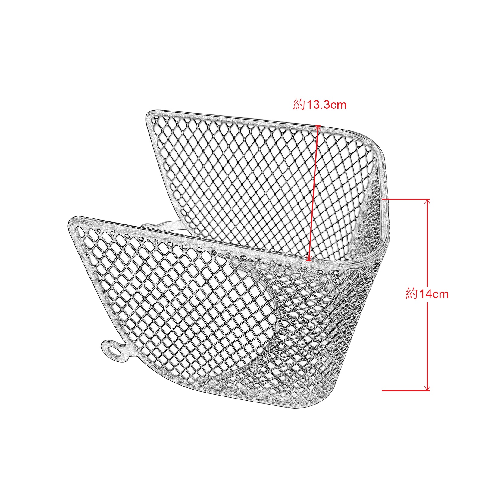 ミニバスケット CC110 ブラック - バイク