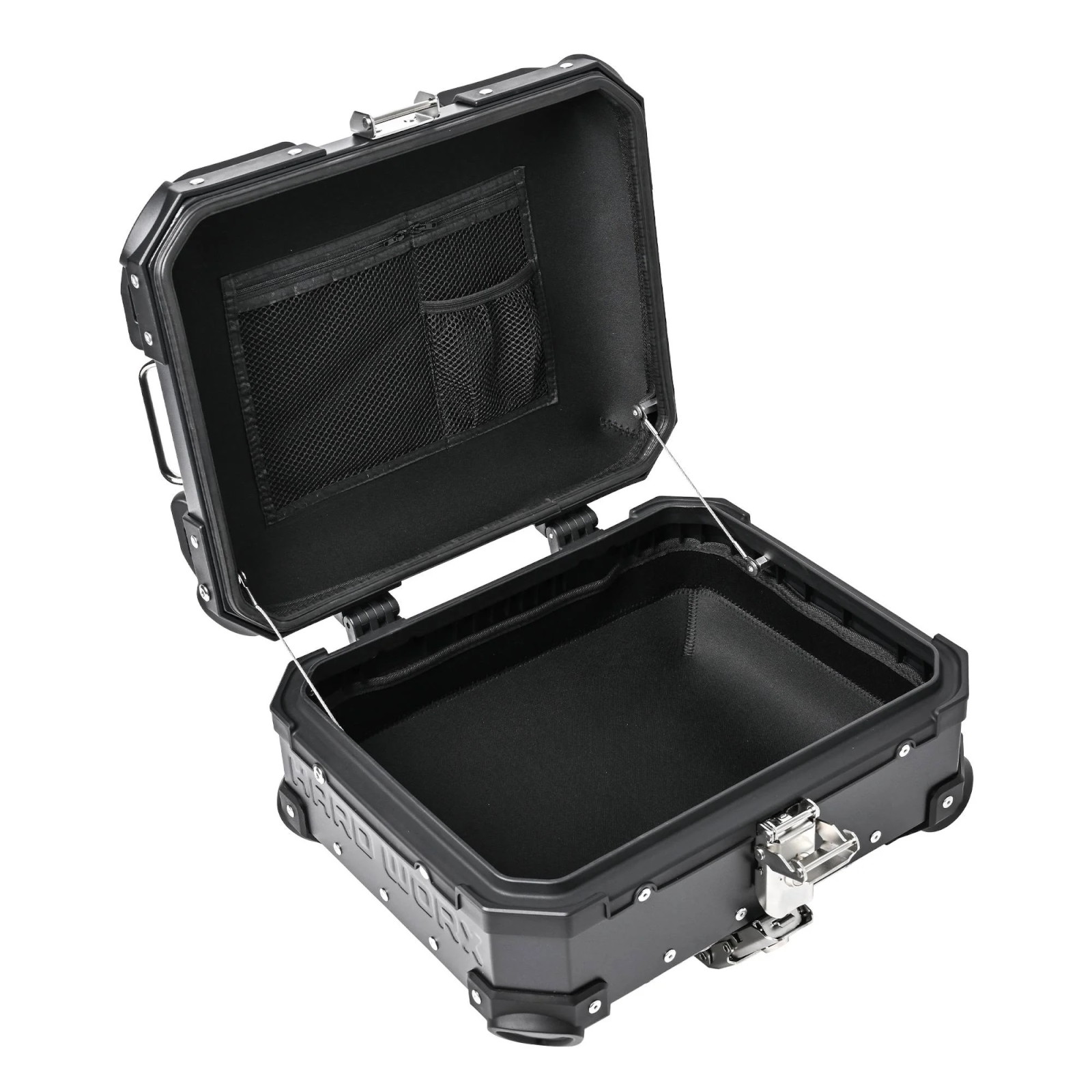 アルミトップケース HXNE25 ブラック 25L - バイク