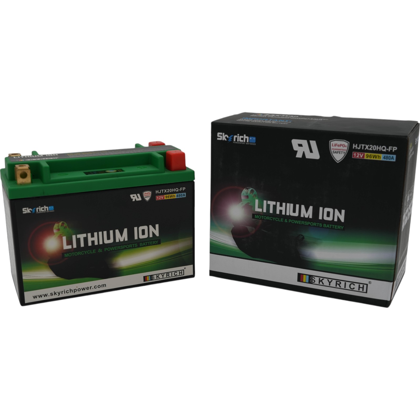 HJTX20HQ-FP リチウムイオンバッテリー (YTX20-BS、YTX20H-BS、YTX20L
