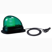 流線型回転灯 ゴムマグネット取付 12V/24V 青 - 整備用品