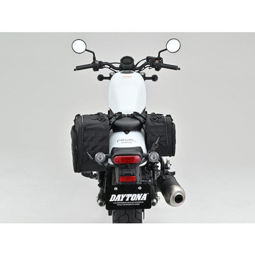 振り分けサイドバッグ DHS-44 左右セット 9L 18L - バイク