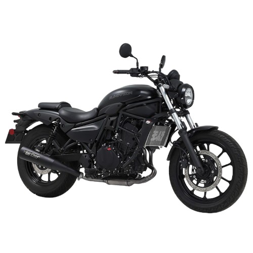 スリップオンマフラー Drag サイクロン 政府認証 エリミネーター