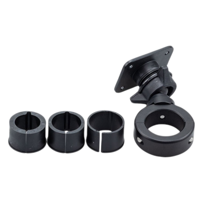 テックマウント 5Gバー 7/8”-1 1/4”クランプ 4ピンプレート - バイク