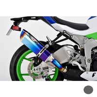 NASSERT Evolution Type II スリップオンマフラー ブルーチタン Ninja