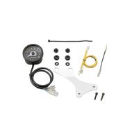 VELONA 電気式タコ&スピードメーター Φ80 15000rpm ホワイトLED - バイク