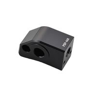 マルチステップ用 リペアステップバー ショート クリアアルマイト - バイク