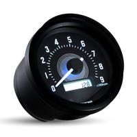 VELONA(ヴェローナ) 電気式スピードメーター Φ48 140km/h ブラック