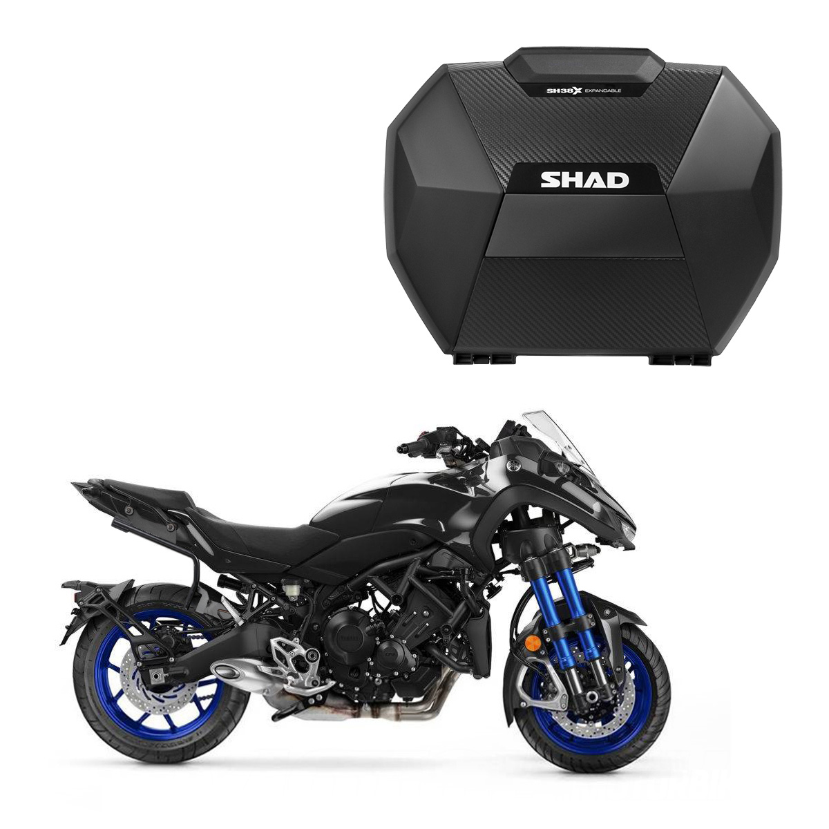 セット品】SH38X サイドケース カーボン+フィッティングキット