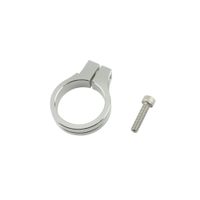 マシンドライトステー サークル クランプ 43mm ブラック - バイク