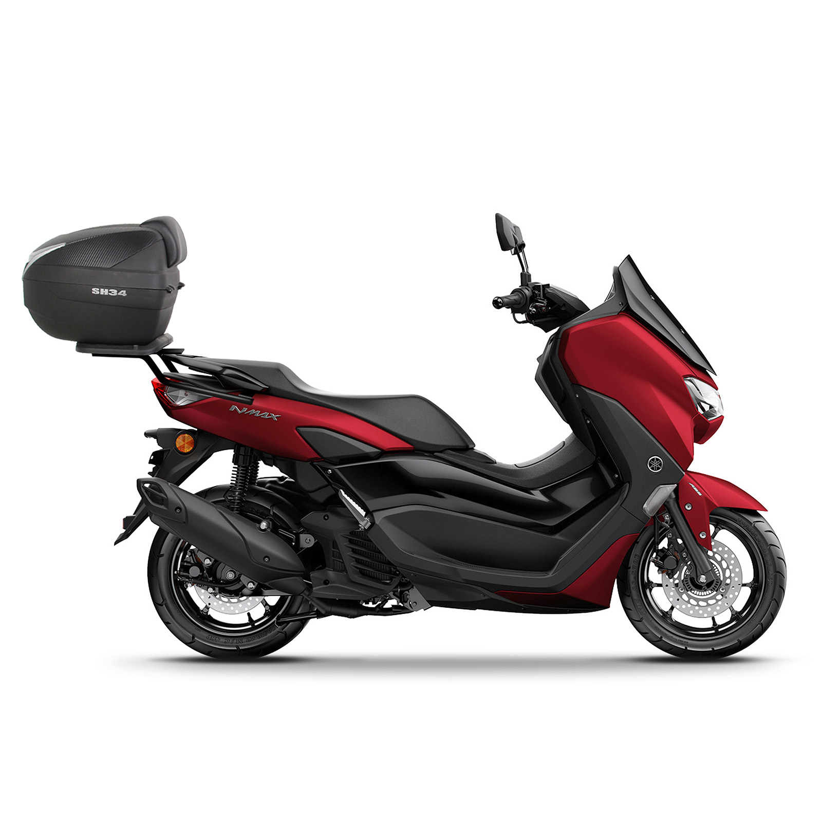トップス sh セット品】SH34 トップケース+フィッティングキット NMAX 125(21