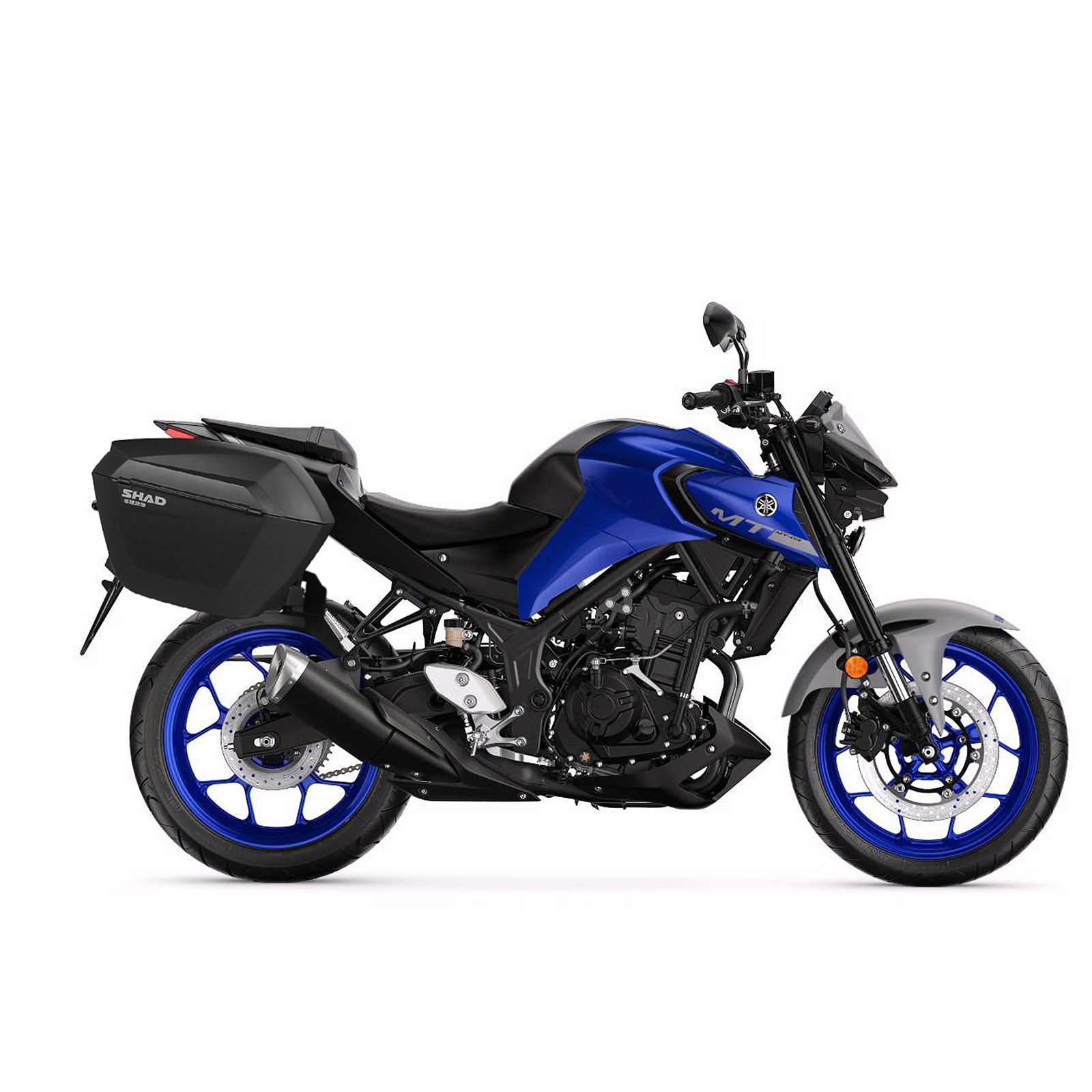 セット品】SH23 サイドケース+フィッティングキット MT-03(20-25) - バイク