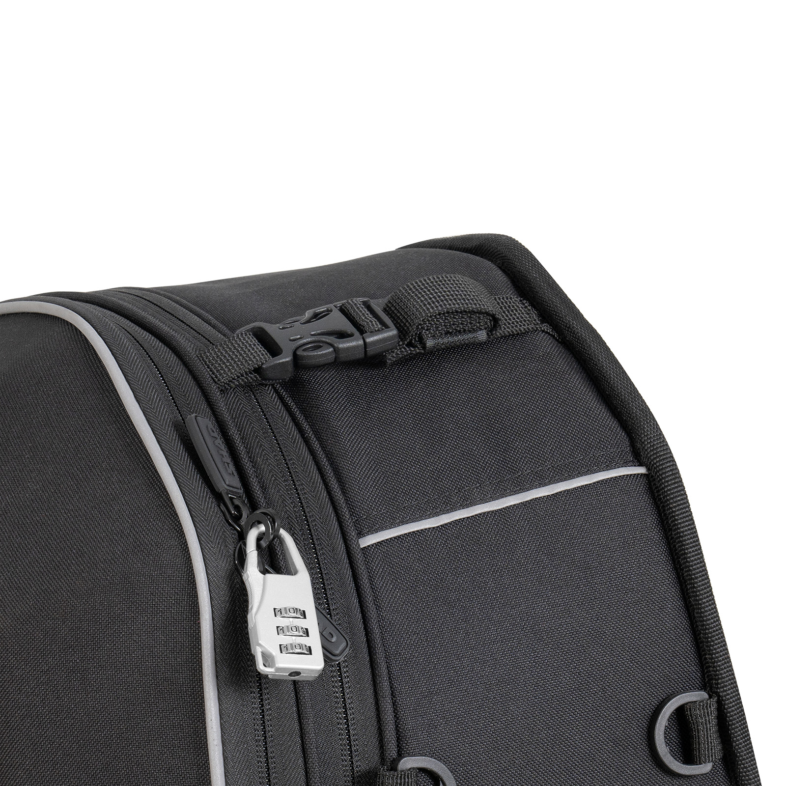 E48 サイドバッグ 46-58L ブラック - バイク