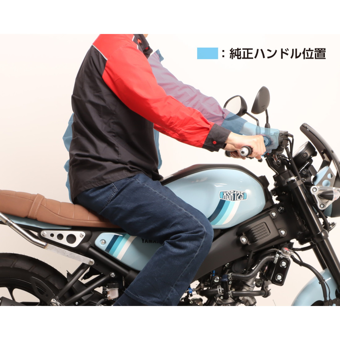 ショートハンドルセット (A) XSR125 - バイク