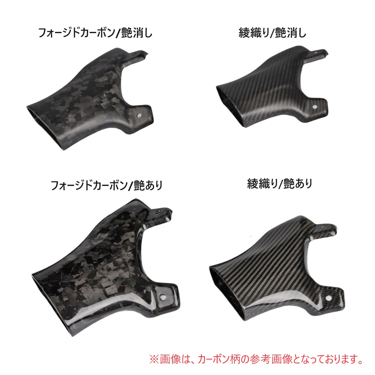 サドルバッグカバー ドライカーボン 綾織り/艶あり FXLRST