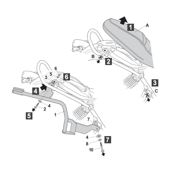 3Pシステムフィッティングキット Moto Guzzi V7 Special/Special