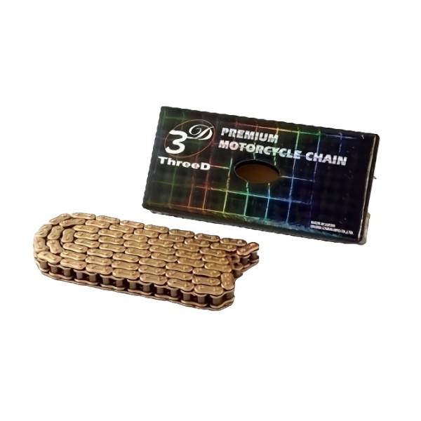 ThreeD SPRシリーズ 525SPR-106L ゴールド MLJ(カシメジョイント) - バイク