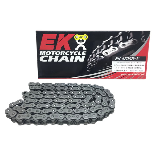 SRXシリーズ 420SRX-114L スチール MLJ(カシメジョイント) - バイク