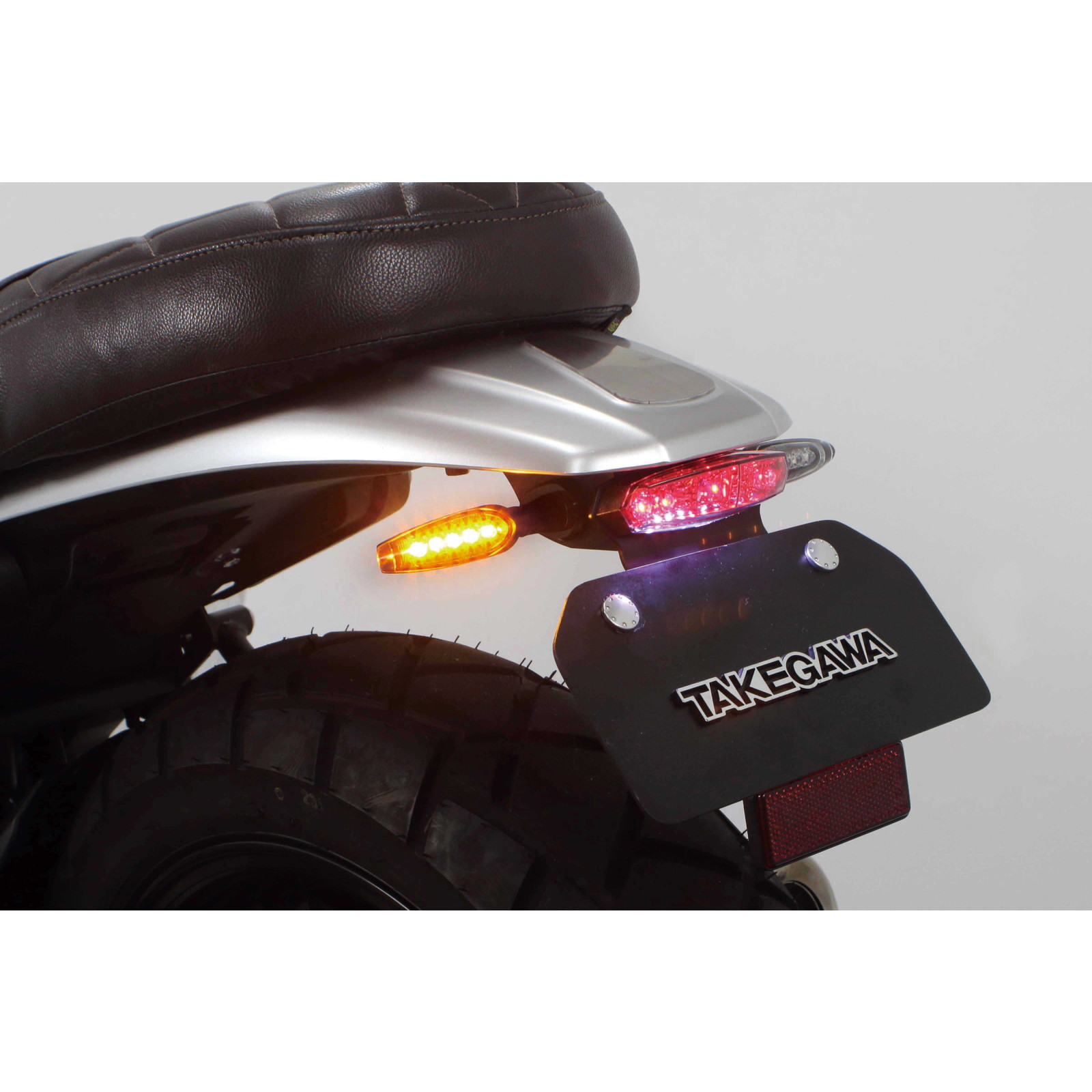 フェンダーレスキット LEDミニテールランプ レッド XSR125/XSR155 - バイク