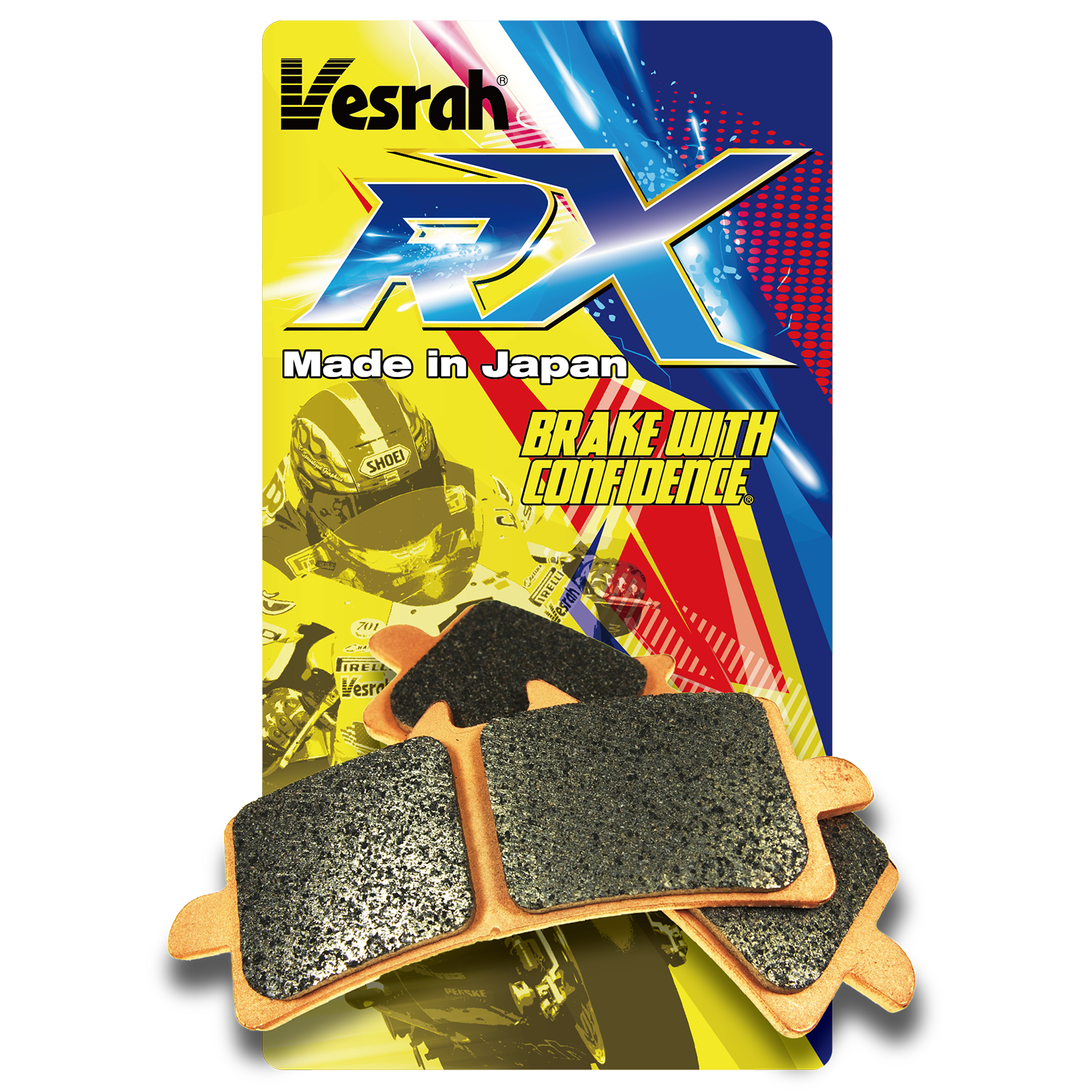 RXシリーズ ロードレース用ブレーキパッド VD-9031RX - バイク