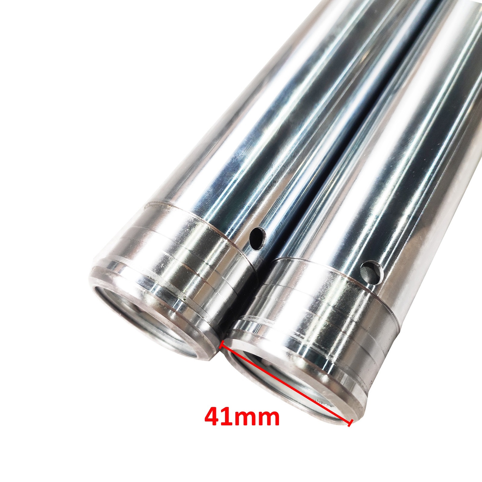 インナーチューブ NINJA400(EX400G) 41Φ 左右セット シルバー