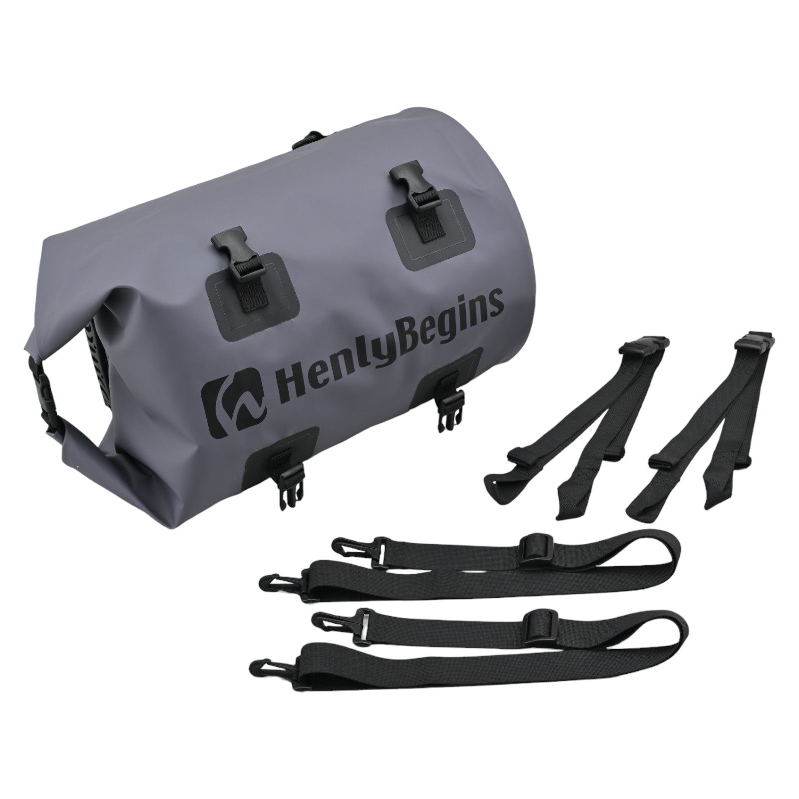 DH-766 防水バックパック グレー 30L - バイク