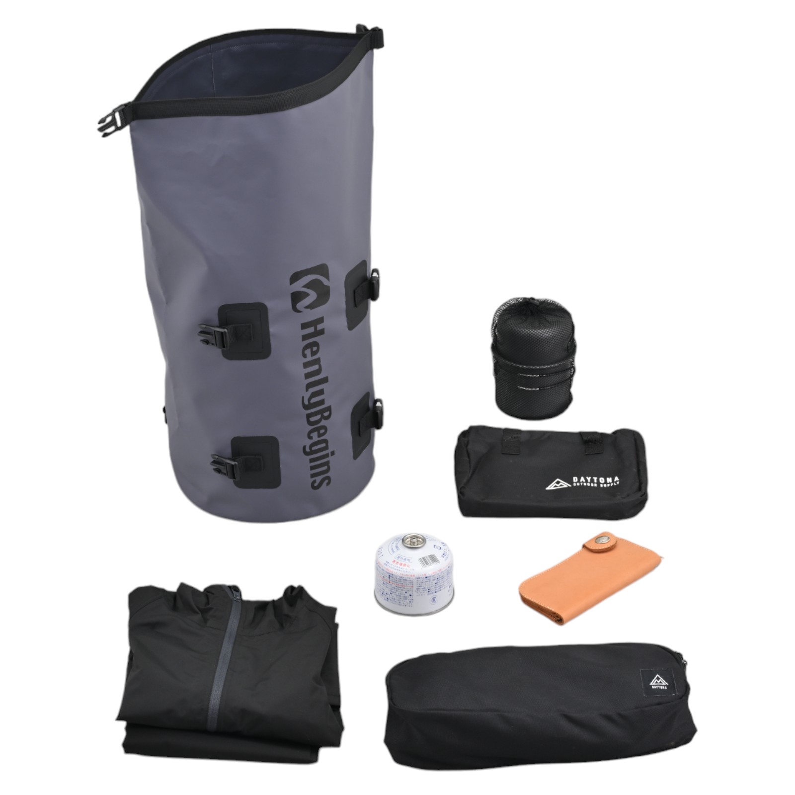 DH-766 防水バックパック グレー 30L - バイク