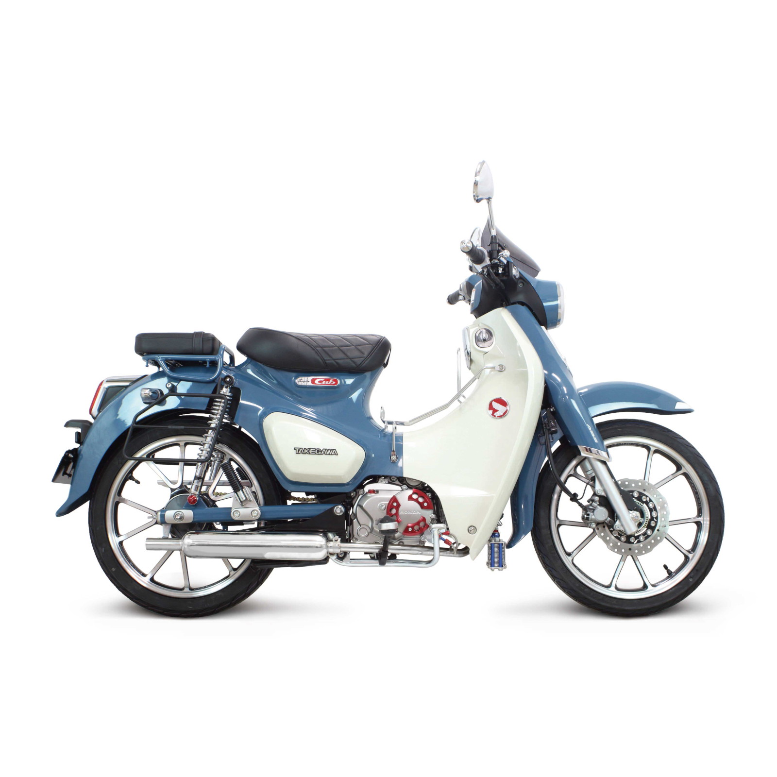 P-SHOOTER(キャブトンスタイル)政府認証 マフラー スーパーカブC125