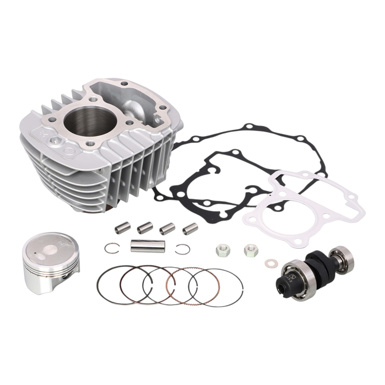 国産12vカブ 124ccボアアップ クリッピングポイント製 ビッグバルブヘッド付ボアアップ124cc