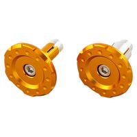 フレームキャップ ピボット 132475-04 ゴールド - バイク