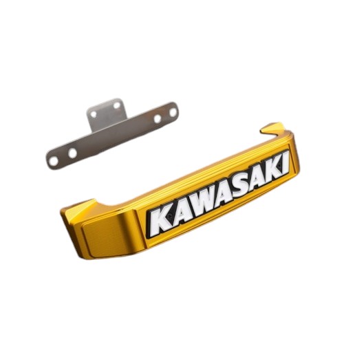 ビッグステムエンブレム&ステーセット KAWASAKI大文字 ゴールド Z900RS