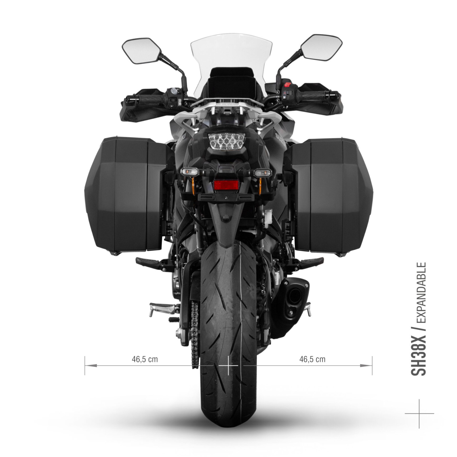 SHAD 3Pシステム フィッティングキット　 S1000XRに適合 3Pシステムフィッティングキット GSX-S1000GX(24-26) - バイク