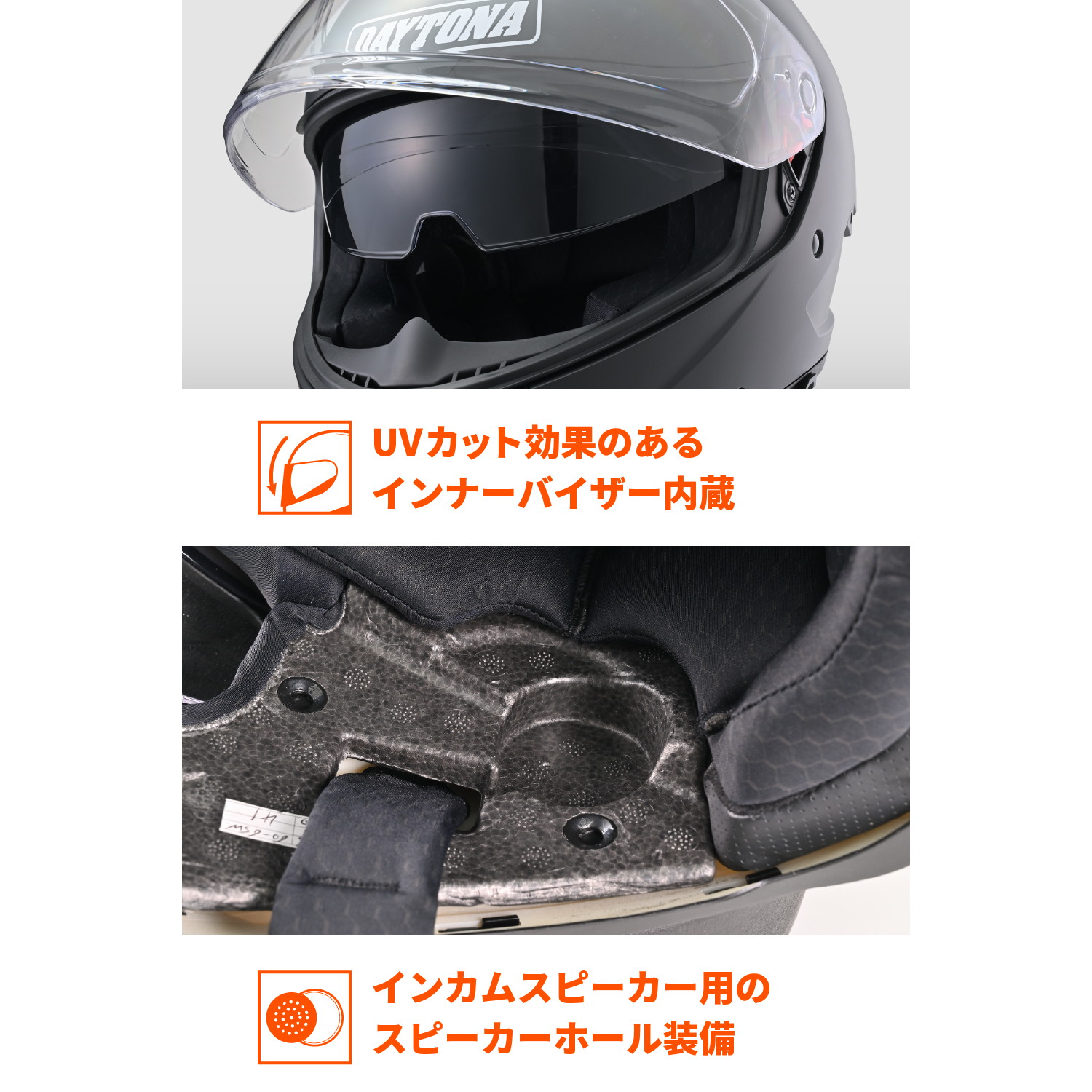 DN001RS フルフェイスヘルメット マットブラック S - バイク